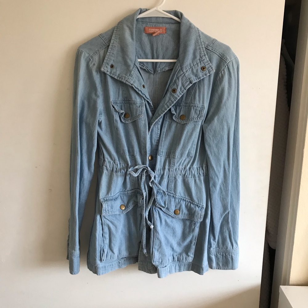 Utility denim jacket - Picture 2 of 2